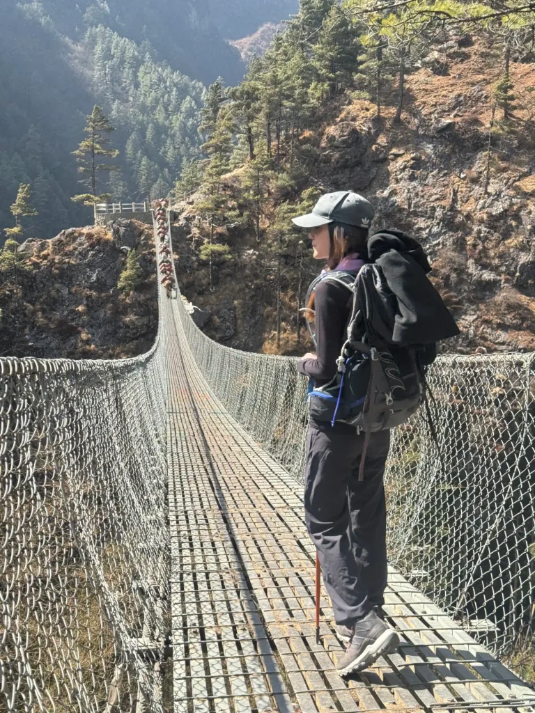 bridge view girl