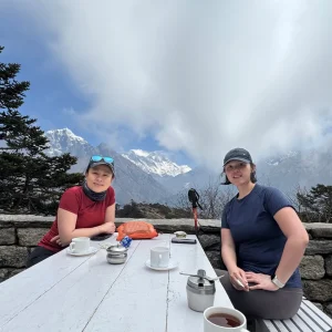 cloudy view from everest view hotel