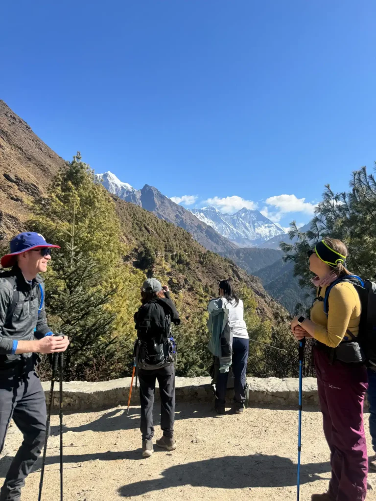 way to tengboche