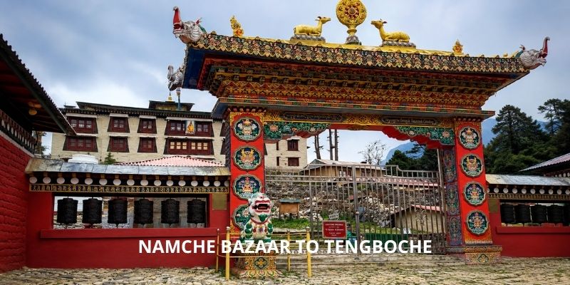 Namche Bazaar To Tengboche